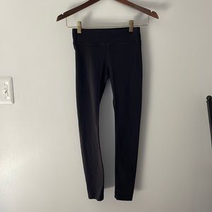 Athlete Girls Black Leggings Chit Chat Tight Size 12